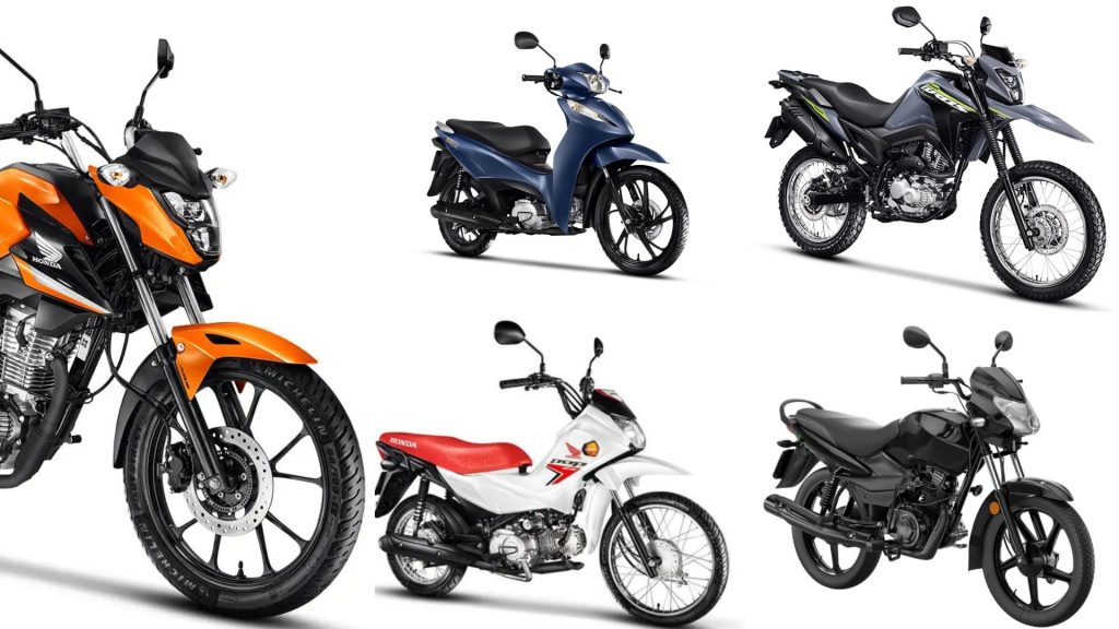 Motos mais vendidas em agosto de 2025 — Ranking até 16 de agosto